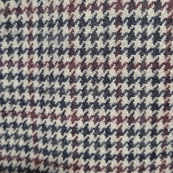 Bill Blass Mens blazer sport coat Jacket 44L wool  houndstooth READ - Picture 11 of 11